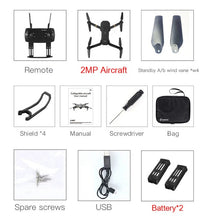 Load image into Gallery viewer, Eachine E58 WIFI FPV With Wide Angle HD Camera High Hold Mode Foldable Arm RC Quadcopter Drone RTF VS VISUO XS809HW JJRC H37 Children + All Ages