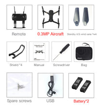 Load image into Gallery viewer, Eachine E58 WIFI FPV With Wide Angle HD Camera High Hold Mode Foldable Arm RC Quadcopter Drone RTF VS VISUO XS809HW JJRC H37 Children + All Ages