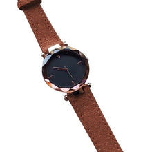 Load image into Gallery viewer, Analog Synthetic Leather Watchband Round 0.7cm/0.3inch Quartz Casual Wristwatch 3.5cm/1.4inch Fashion  Best High Quality Unisex Watch ValeriusCreate