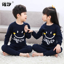 Load image into Gallery viewer, Kids Boys Sleepwear baby girl spring cotton sets Children Homewear Pajamas for Boy Pyjamas Kids Nightwear 2-13Y teenage clothes
