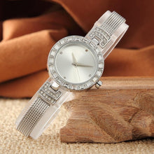 Load image into Gallery viewer, Women Fashion Round Rhinestone Analog Quartz Watch Buckle Fashion  Best High Quality Unisex Watch ValeriusCreate