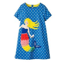 Load image into Gallery viewer, Kids Dresses for Girls Unicorn Vestidos 2019 Summer Baby Girl Clothes Costume Striped Animal PatternHigh Quality UNISEX Best Children Items In ValeriusCreate!
