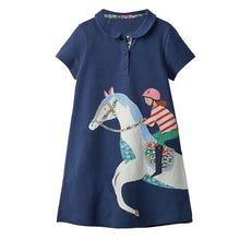 Load image into Gallery viewer, Kids Dresses for Girls Unicorn Vestidos 2019 Summer Baby Girl Clothes Costume Striped Animal PatternHigh Quality UNISEX Best Children Items In ValeriusCreate!