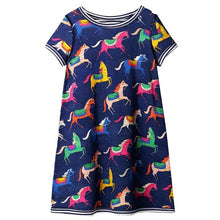 Load image into Gallery viewer, Kids Dresses for Girls Unicorn Vestidos 2019 Summer Baby Girl Clothes Costume Striped Animal PatternHigh Quality UNISEX Best Children Items In ValeriusCreate!
