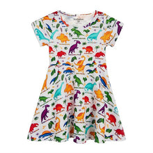 Load image into Gallery viewer, Kids Dresses for Girls Unicorn Vestidos 2019 Summer Baby Girl Clothes Costume Striped Animal PatternHigh Quality UNISEX Best Children Items In ValeriusCreate!