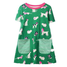 Load image into Gallery viewer, Kids Dresses for Girls Unicorn Vestidos 2019 Summer Baby Girl Clothes Costume Striped Animal PatternHigh Quality UNISEX Best Children Items In ValeriusCreate!