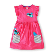 Load image into Gallery viewer, Kids Dresses for Girls Unicorn Vestidos 2019 Summer Baby Girl Clothes Costume Striped Animal PatternHigh Quality UNISEX Best Children Items In ValeriusCreate!