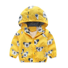 Load image into Gallery viewer, 80-120cm Cute Dinosaur Spring Children Coat Autumn Kids Jacket Boys Outerwear Coats Active Boy WindbreakerHigh Quality UNISEX Best Children Items In ValeriusCreate!