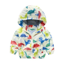 Load image into Gallery viewer, 80-120cm Cute Dinosaur Spring Children Coat Autumn Kids Jacket Boys Outerwear Coats Active Boy WindbreakerHigh Quality UNISEX Best Children Items In ValeriusCreate!
