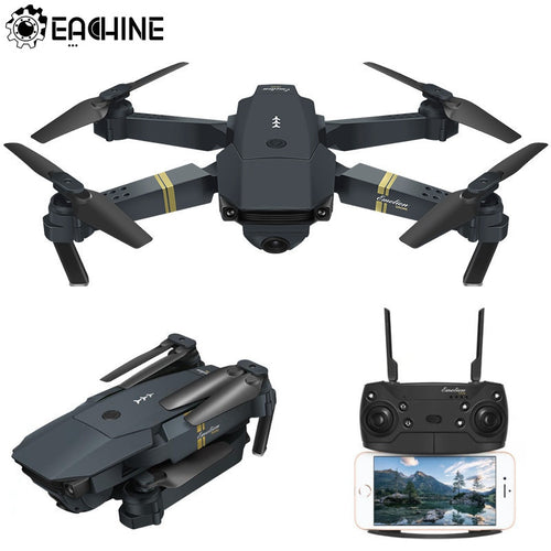 Eachine E58 WIFI FPV With Wide Angle HD Camera High Hold Mode Foldable Arm RC Quadcopter Drone RTF VS VISUO XS809HW JJRC H37 Children + All Ages