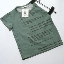 Load image into Gallery viewer, Children Tops Kids Clothes  Cotton T Shirts High Quality UNISEX Best Children Items In ValeriusCreate!